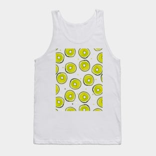 Kiwi - White Tank Top